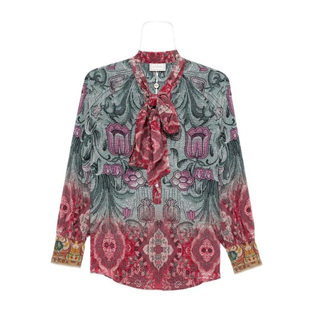PIERRE LOUIS MASCIA Women's Printed Silk Shirt Women MULTICOLOUR Shirts